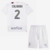 Camiseta de fútbol AC Milan Calabria 2 Niño 2ª equipación 2023-24 Camiseta de fútbol AC Milan Calabria 2 Niño 2ª equipación 2023-24
